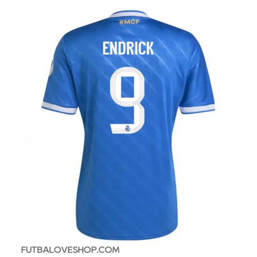 Dres Real Madrid Endrick #9 Tretina 2025-26 Krátky Rukáv